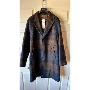 JCrew Ludlow Raglan Sleeve Plaid Topcoat in Irish Tweed Wool - Insulated